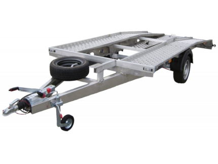 Remorque porte-voiture GALA TAURUS 38 18 – 3,80 x 1,75 m | 1800 kg | Galvanisé à chaud